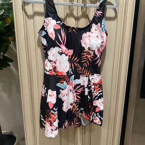 Floral One-Piece Swimsuit